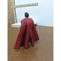 Superman Action Figure 6" Poseable Collectible With Red Cape
