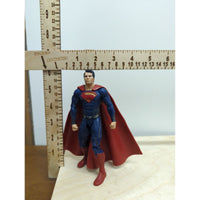 Superman Action Figure 6" Poseable Collectible With Red Cape