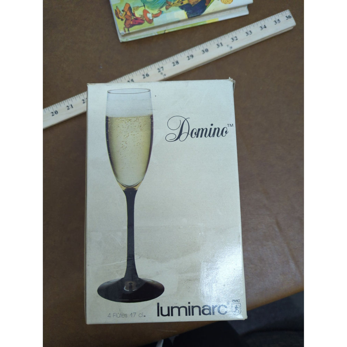 Domino Luminarc Champagne Flutes 17cl Set Of 4