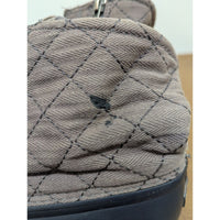 Sperry Womens Quilted Duck Boots Size 7M Brown/Black With Rubber Soles