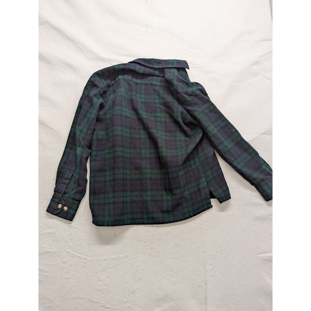 Contender Mens Small Plaid Flannel Shirt