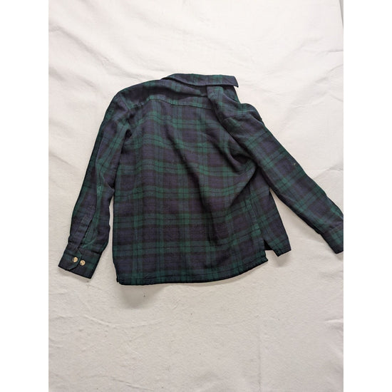 Contender Mens Small Plaid Flannel Shirt