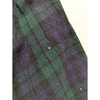 Contender Mens Small Plaid Flannel Shirt