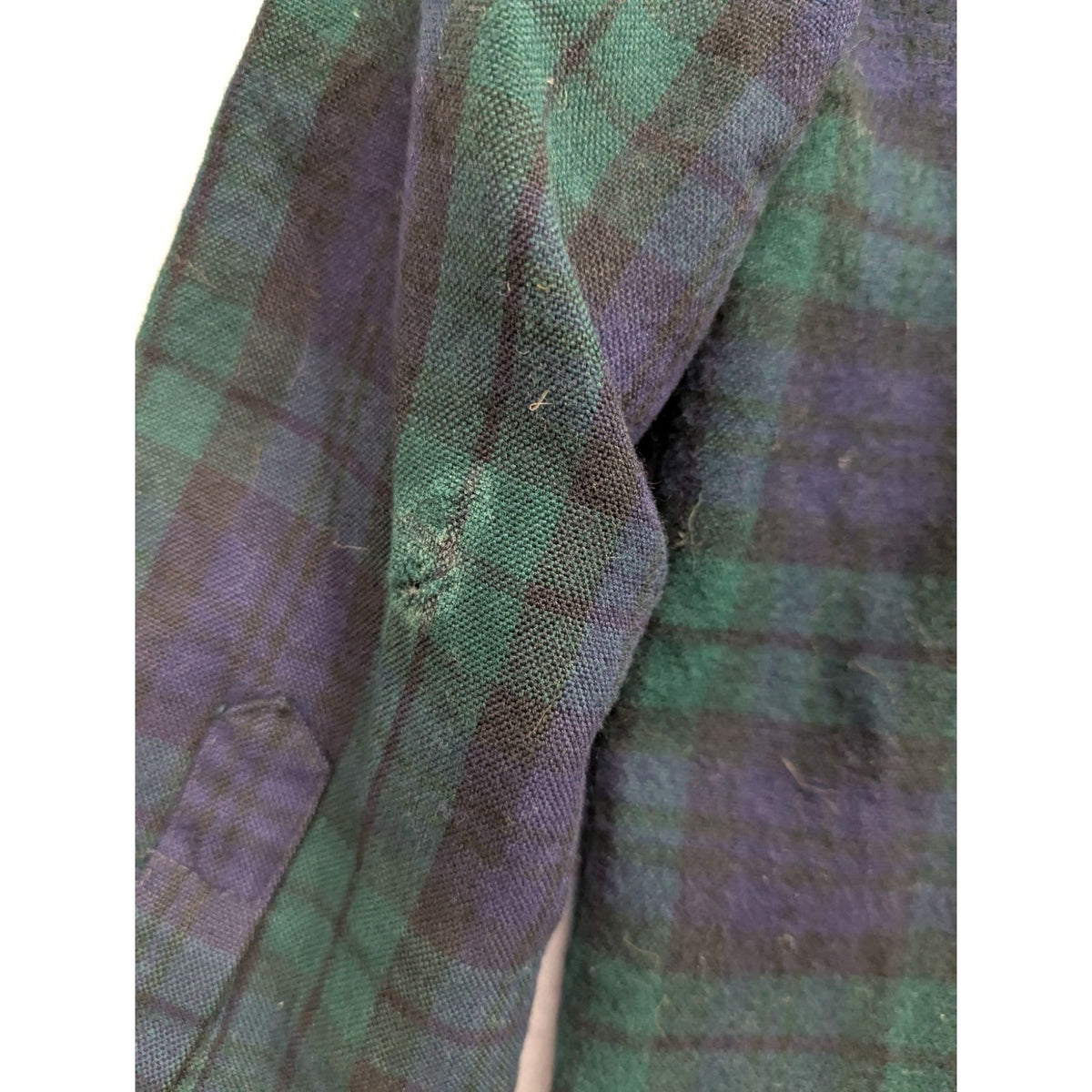 Contender Mens Small Plaid Flannel Shirt