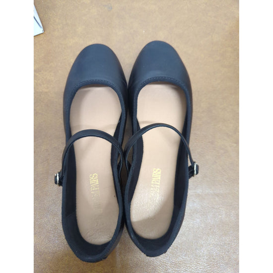 Dream Pairs Womens Black Mary Jane Flats Size 7.5 Lightweight & Comfortable With Adjustable Strap New In Box