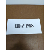 Dream Pairs Womens Black Mary Jane Flats Size 7.5 Lightweight & Comfortable With Adjustable Strap New In Box
