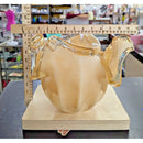 Murano Handcrafted White Crystal Vase