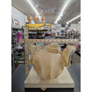 Murano Handcrafted White Crystal Vase