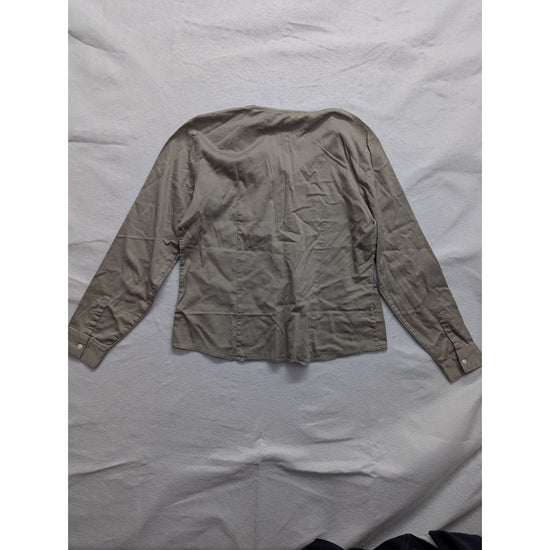 Banana Republic Stretch Button-Up Shirt Womens L