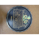 Kansas Souvenir Metal Serving Tray With Sunflower & State Map Design
