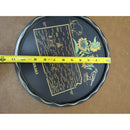 Kansas Souvenir Metal Serving Tray With Sunflower & State Map Design
