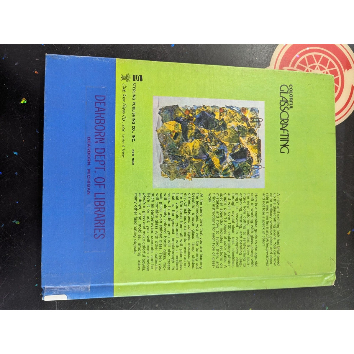 Colorful Glasscrafting By Jos H. Epseers-Van Veen Hardcover Library Edition Craf