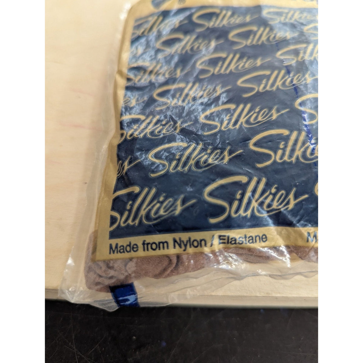 Silkies Control Top Hosiery Small Beige Nylon Spandex Tights