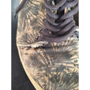 Vans OTW Collection Mens High-Top Palm Print Sneakers Size 11 Beige/Black Canvas