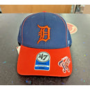 Detroit Tigers Kids 47 MVP Adjustable Baseball Hat Navy/Orange
