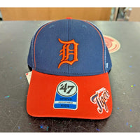Detroit Tigers Kids 47 MVP Adjustable Baseball Hat Navy/Orange