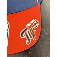 Detroit Tigers Kids 47 MVP Adjustable Baseball Hat Navy/Orange