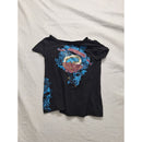 Ecko Red Womens Graphic Tee XL Black Cotton