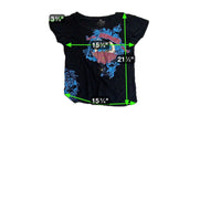 Ecko Red Womens Graphic Tee XL Black Cotton