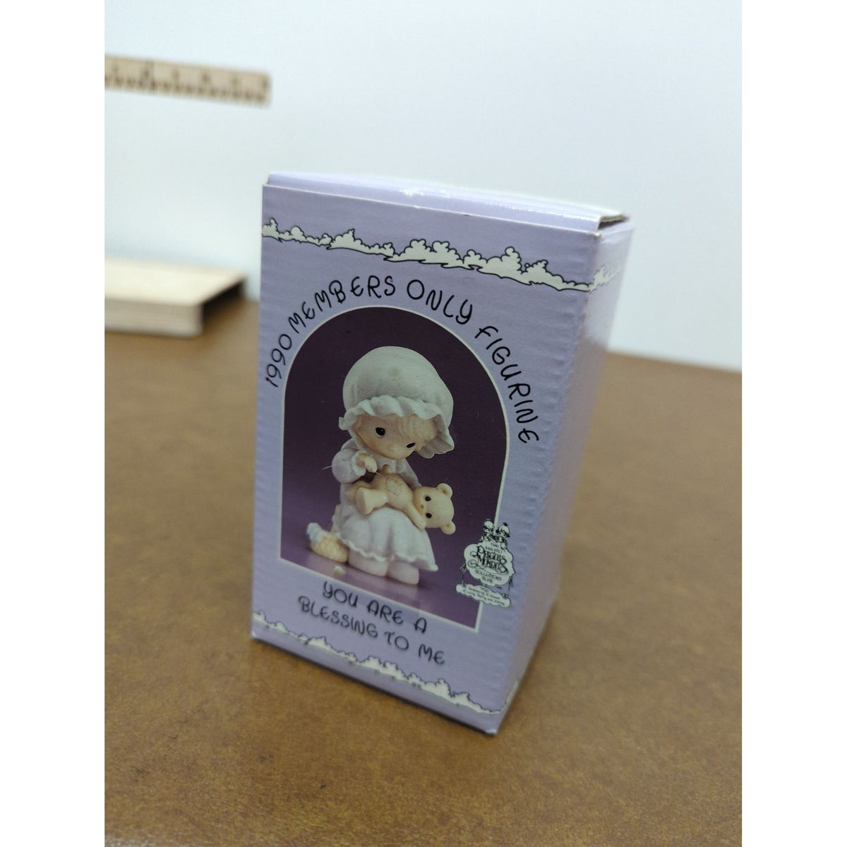 1990 Precious Moments Members Only Figurine "You Are A Blessing To Me" By Enesco In Box