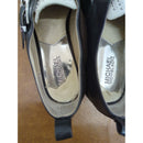 Michael Kors Womens Black & White Studded Loafers With Buckle Accent - Size 8M