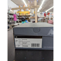 New Balance Youth Purple & White Low Top Sneakers With Box
