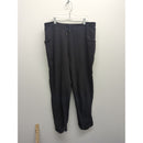 Patagonia Organic Cotton Black Jogger Pants L Elastic Waistband Drawstring