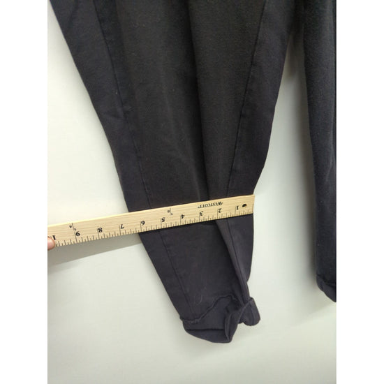 Patagonia Organic Cotton Black Jogger Pants L Elastic Waistband Drawstring