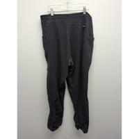 Patagonia Organic Cotton Black Jogger Pants L Elastic Waistband Drawstring