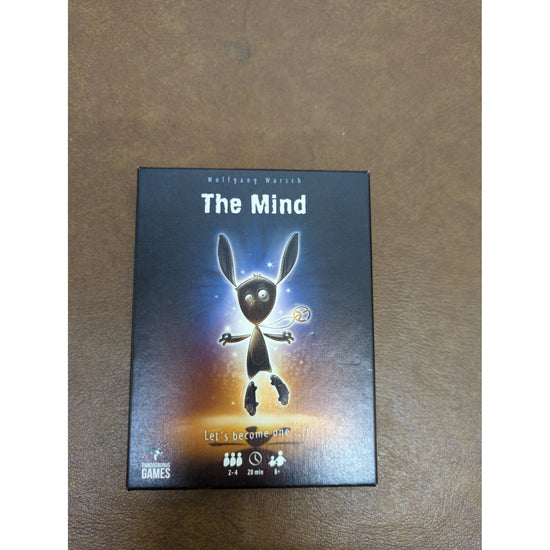 The Mind Card Game By Wolfgang Warsch For 2-4 Players Ages 8+ 20-Min Playtime Pandasaurus Games