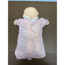 Cabbage Patch Kids Doll 9" Pink Floral Dress With Lace Collar & Bow