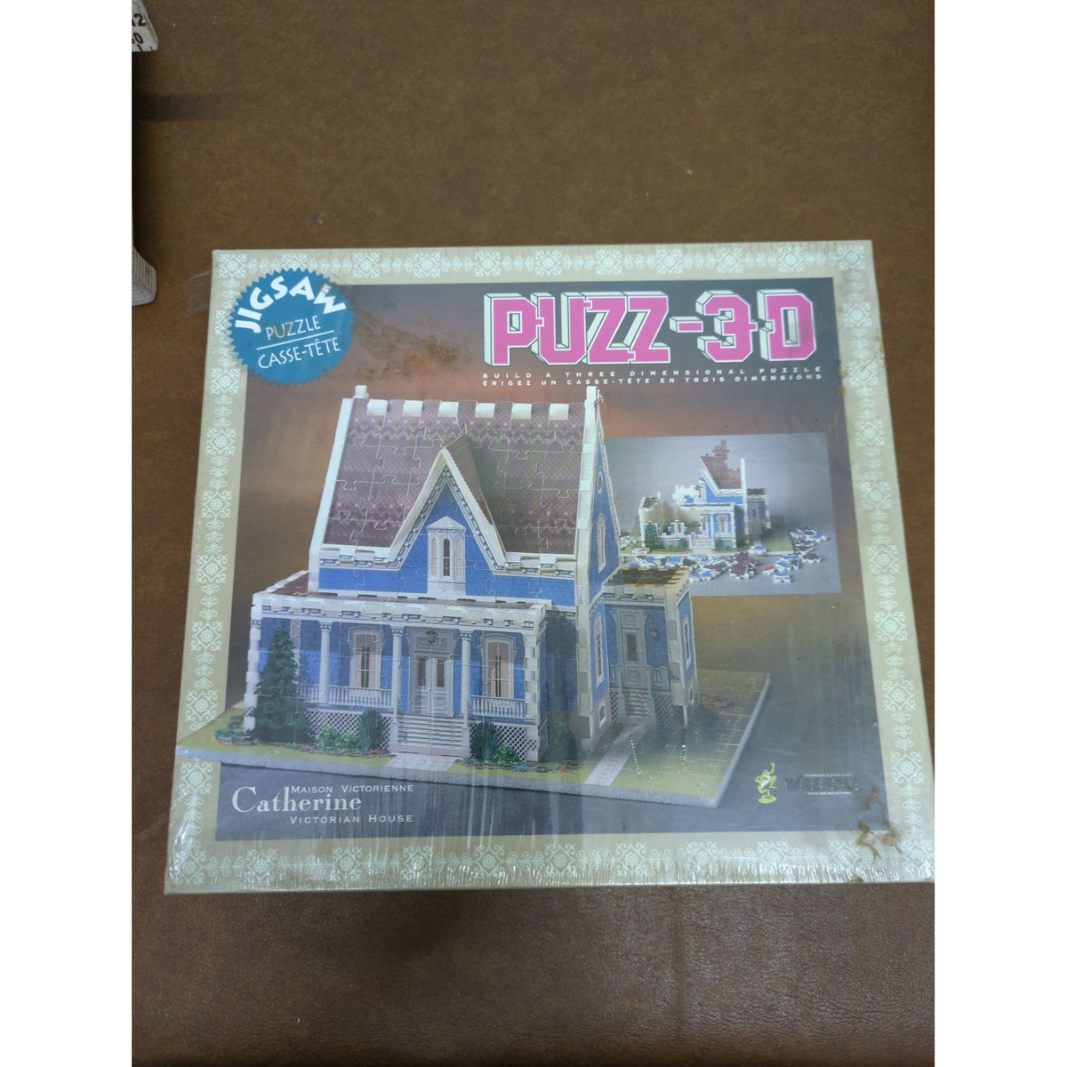 Puzz-3D Victorian House Puzzle Catherine Model Jigsaw 3D Sealed 10"x10" Box