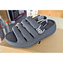Ugg Kids Sport Yeah Black Platform Slide Sandals W Box Size 1 Comfortable & Styl