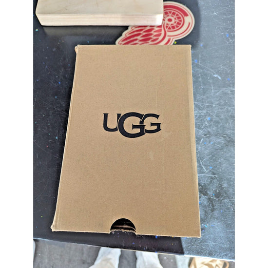 Ugg Kids Sport Yeah Black Platform Slide Sandals W Box Size 1 Comfortable & Styl