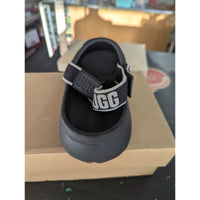 Ugg Kids Sport Yeah Black Platform Slide Sandals W Box Size 1 Comfortable & Styl
