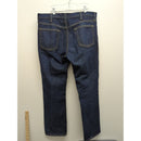 Lands End Mens Straight Fit Denim Jeans Size 36 Made In USA Durable Goods
