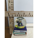 Graduation Owl Snow Globe On Books Musical Gift 2.5 Inches By San Francisco Music Box Company
