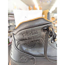 Timberland Euro Hiker Shell Toe Black Leather Hiking Boots Size Y2.5