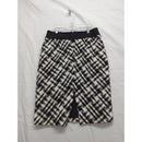 White House Black Market Plaid Pencil Skirt Size 8 Black & White Tweed Back Zip 24" Length