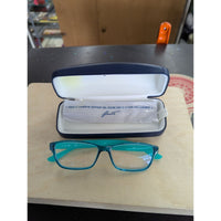 Lacoste Blue Hard Case Turquoise Eyeglasses L3803B 51-13 135 Made In Italy