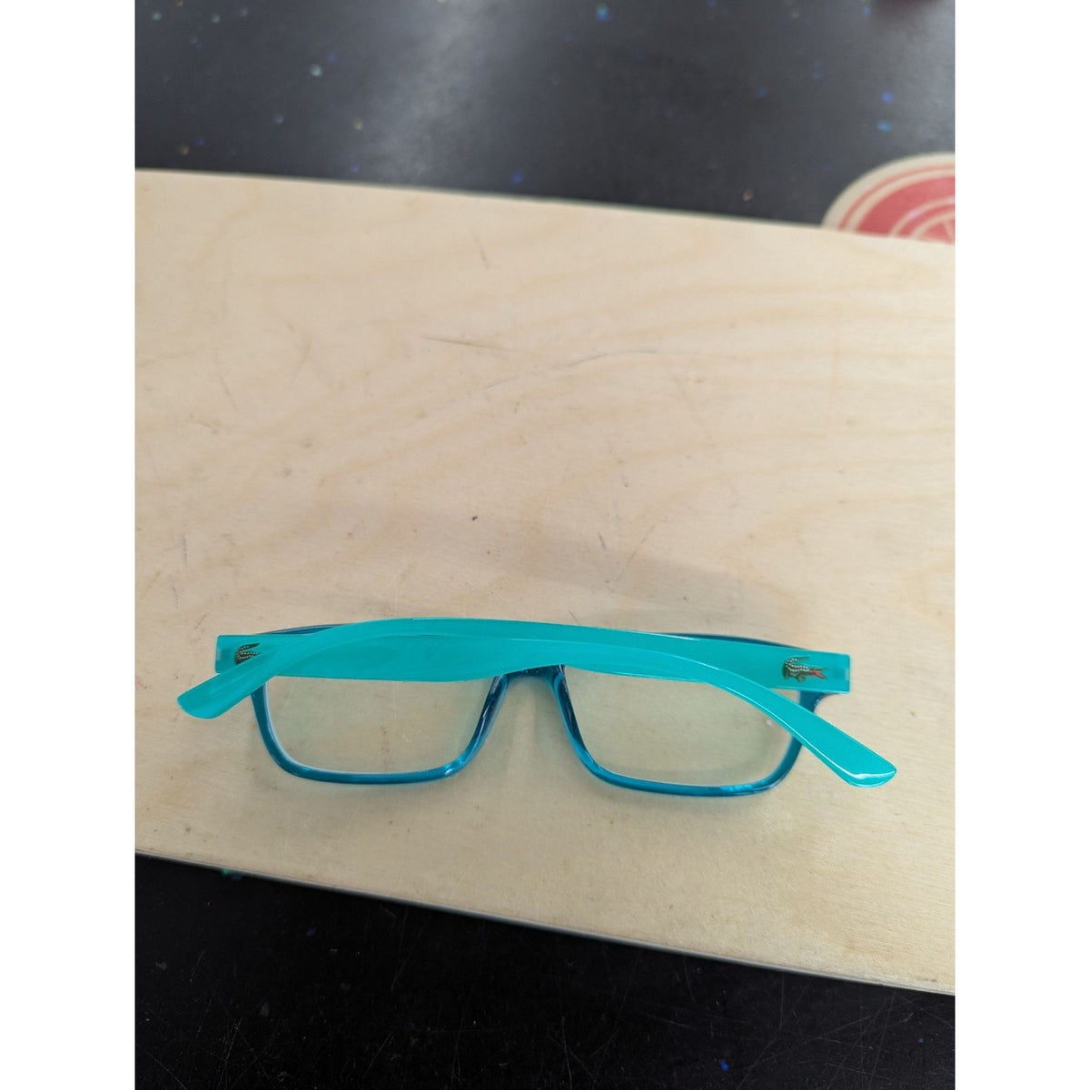 Lacoste Blue Hard Case Turquoise Eyeglasses L3803B 51-13 135 Made In Italy