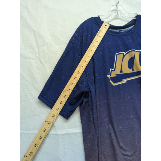 JCU Blue To Brown Gradient Logo T-Shirt XL Made In Mexico