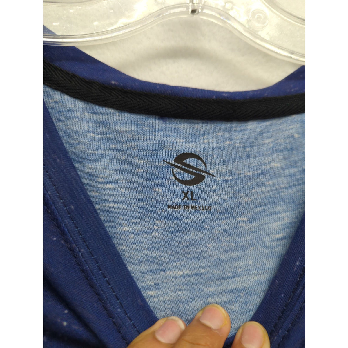 JCU Blue To Brown Gradient Logo T-Shirt XL Made In Mexico