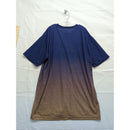 JCU Blue To Brown Gradient Logo T-Shirt XL Made In Mexico