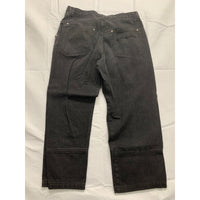 Karl Kani Black Denim Jeans W36 L34 Straight Leg Relaxed Fit Hong Kong Made