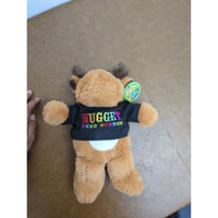 Fiesta Moose Plush Toy With "Nugget Reno Sparks" Shirt 12 Inches Travel Tails Collection