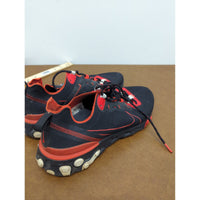 Nike React Element 55 Black & Red Mens Running Shoes Size 10.5