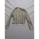 Kirious Los Angeles Womens Striped Long Sleeve Crop Top