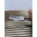 Kirious Los Angeles Womens Striped Long Sleeve Crop Top