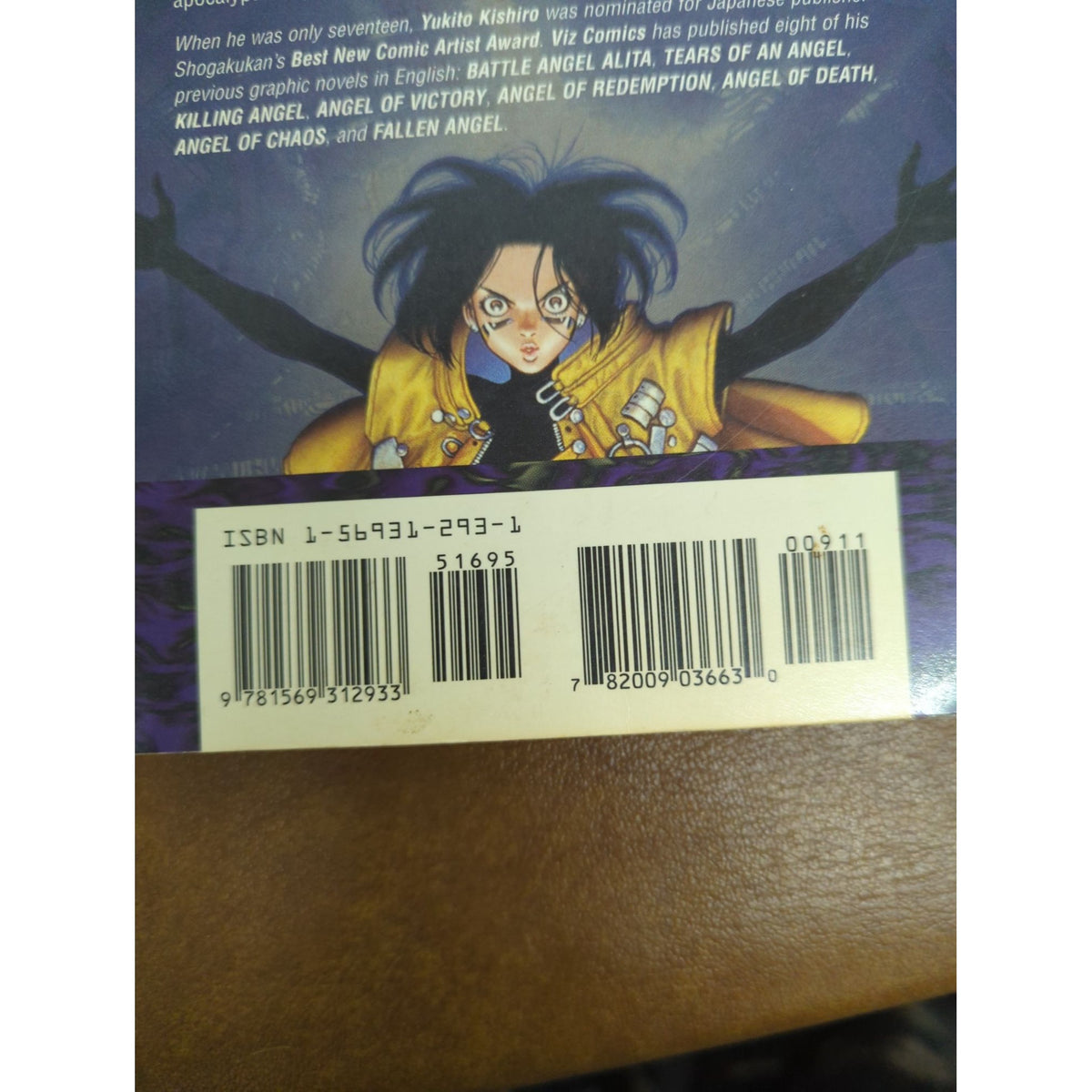 Battle Angel Alita: Angels Ascension Graphic Novel By Yukito Kishiro Viz Comics 1997